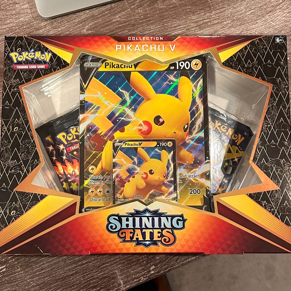 Pokemon TCG Shining Fates Pikachu V Collection